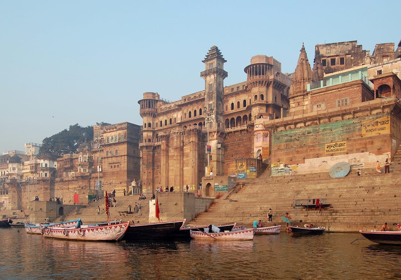 Munshi Ghat on the Ganges, Varanasi