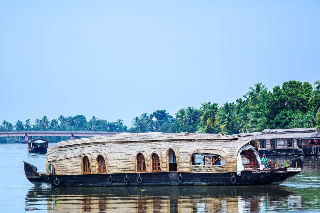 Houseboat on the Alleppey backwaters
