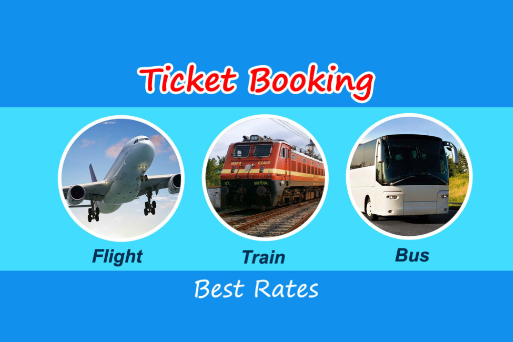 Flight & Train Ticket Booking